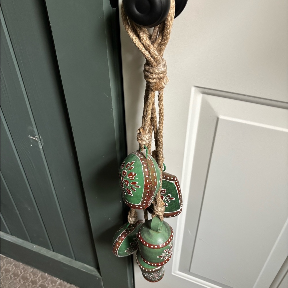 Sundance Cowbells Decorative Green Hanging Bells